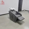 Luxury Modern Shampoo Station Chair Electric Leg Lift Backwash Shampoo Bowl Salon Barbershop Shampoo Chair