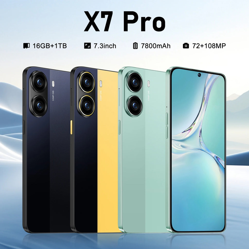 Tidesmit 5G Smartphone, 1TB Storage, 16GB RAM, 108MP Camera Tidesmit