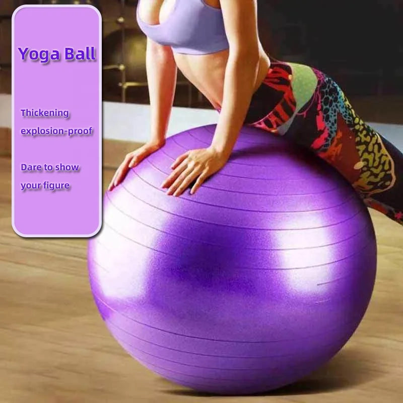 Pvc Yoga Balls 75cm Workout Exercise Ball for Midwifery Gym Ball Fitness Accessories Calisthenics Equipment Leg Massager Tidesmit