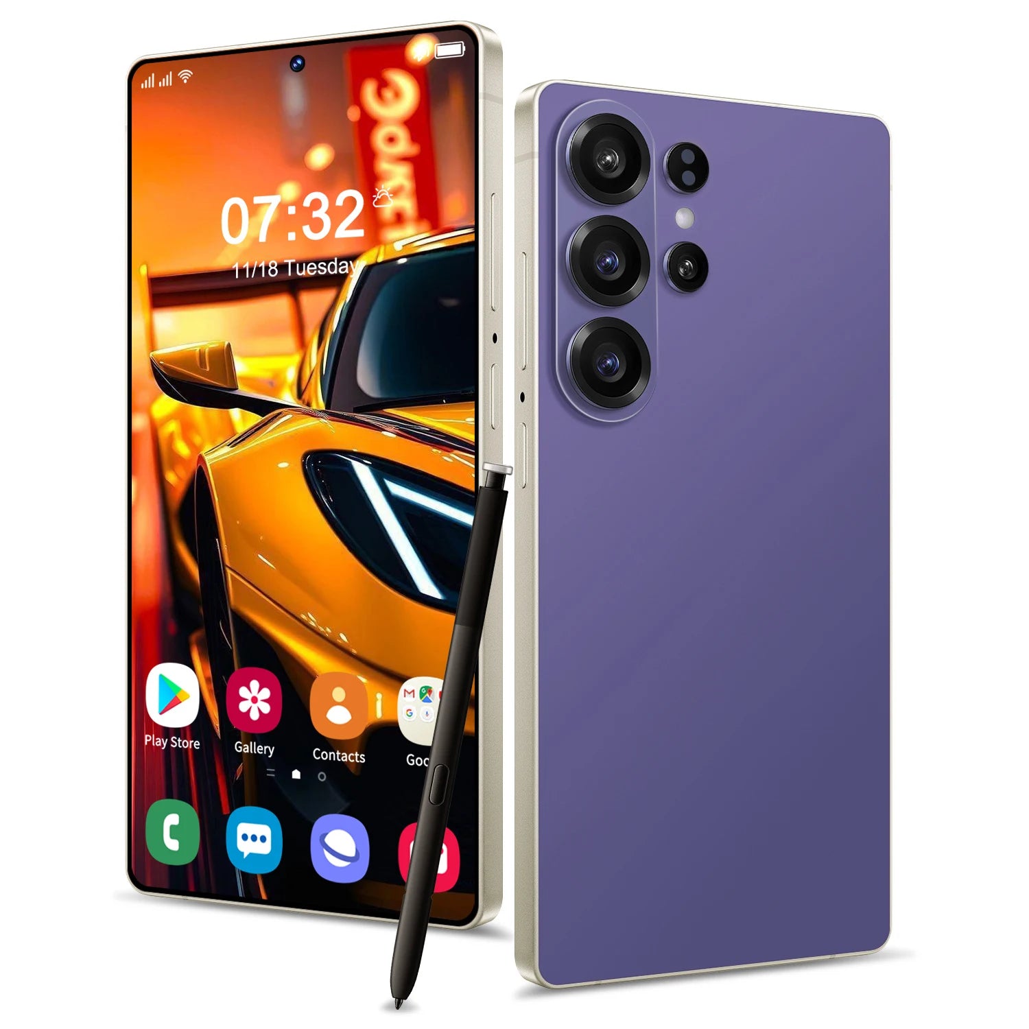 S26 Ultra 5G unlocked smartphone with 7.3-inch display 16GB RAM 1TB storage 108MP camera and built-in pen