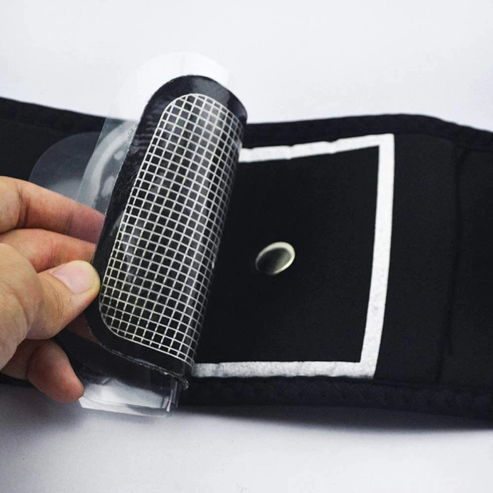 EMS Muscle Stimulator Replacement Gel Pads - Conductive 6-Pair Ab Belt Patch Relaxation Treatment Tidesmit