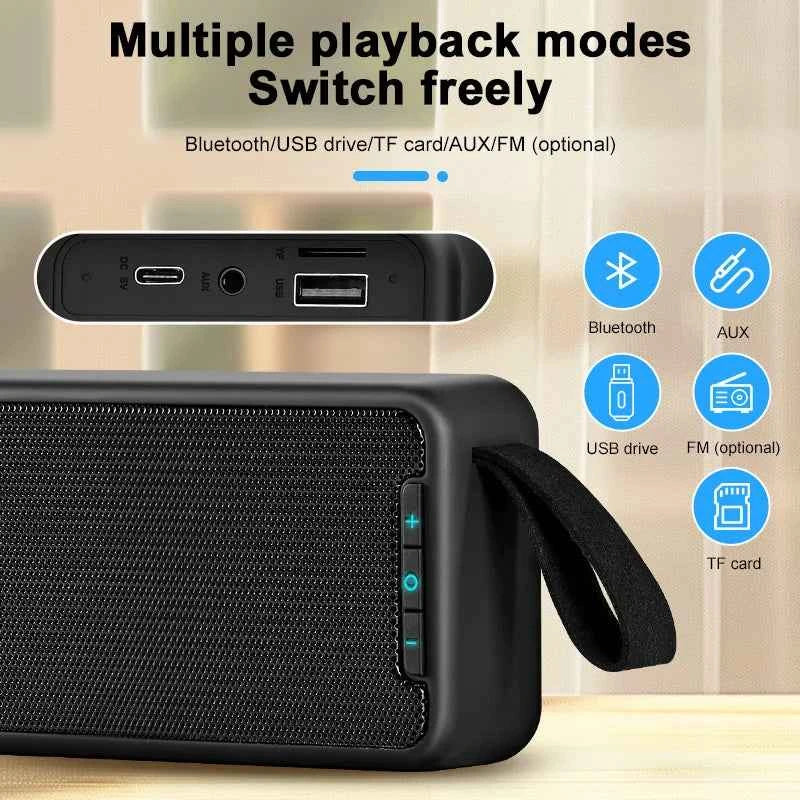 XSMAX Customized Logo Subwoofer Speaker Professional Audio Bluetoo-th Party Waterproof Bass BT Wireless Portable Speaker My Store