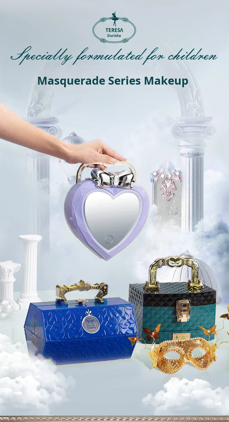 Dulisa Children's Cosmetics Set with Cream Makeup for Girls & Baby Girls Princess Pretend Play Simulated Dressing Table Gift ALIBABA Tidesmit