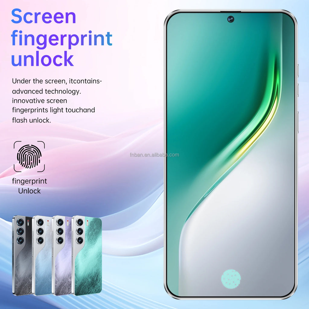 High Quality Camon 40 Pro Original 16GB +1TB Mobile Phone 6800Mah Android 14 Large HD Gaming Custom Global 5G Smartphones Tidesmit