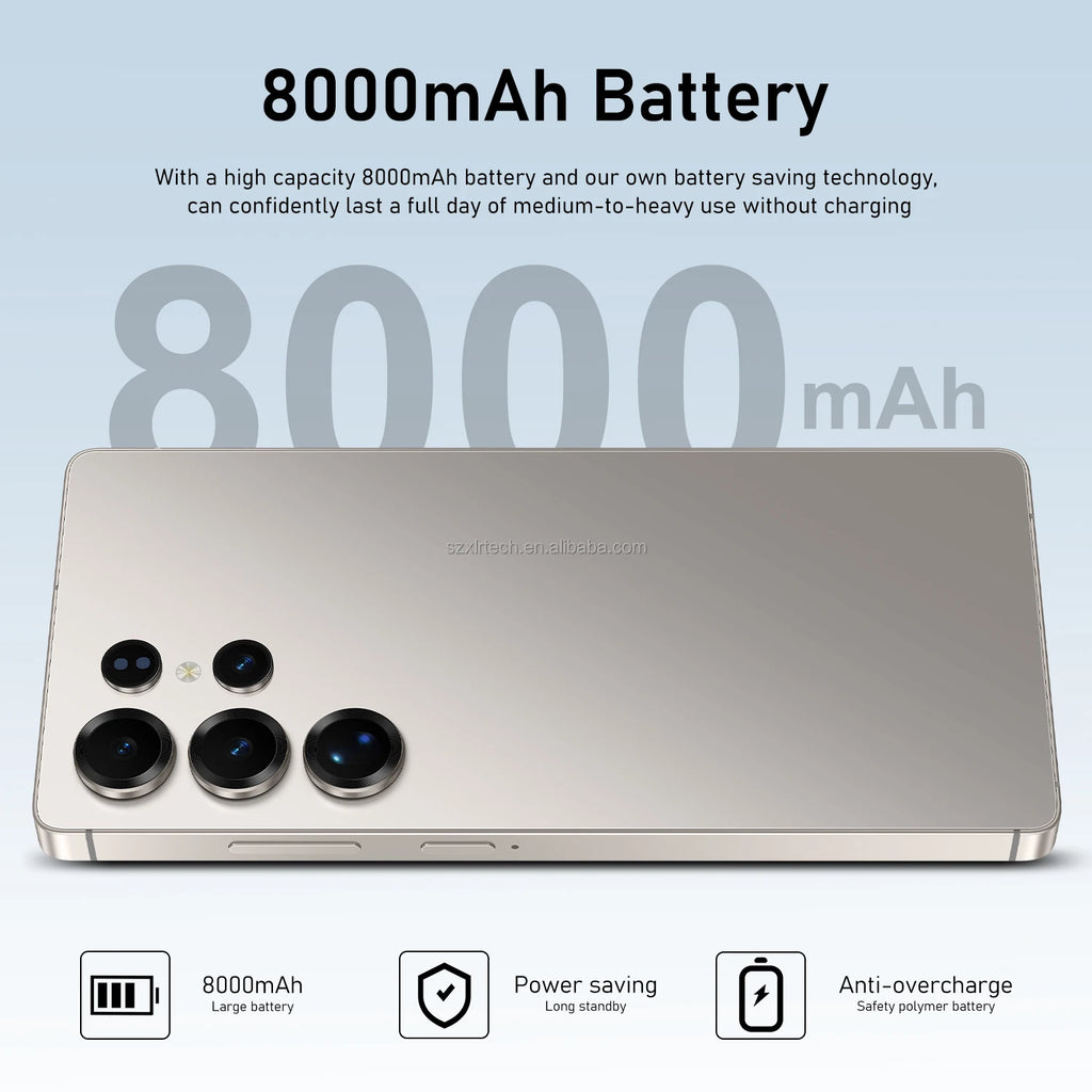 S25 Ultra 5G Smartphone 1TB 16GB RAM 6.8-Inch Unlocked Mobile Tidesmit