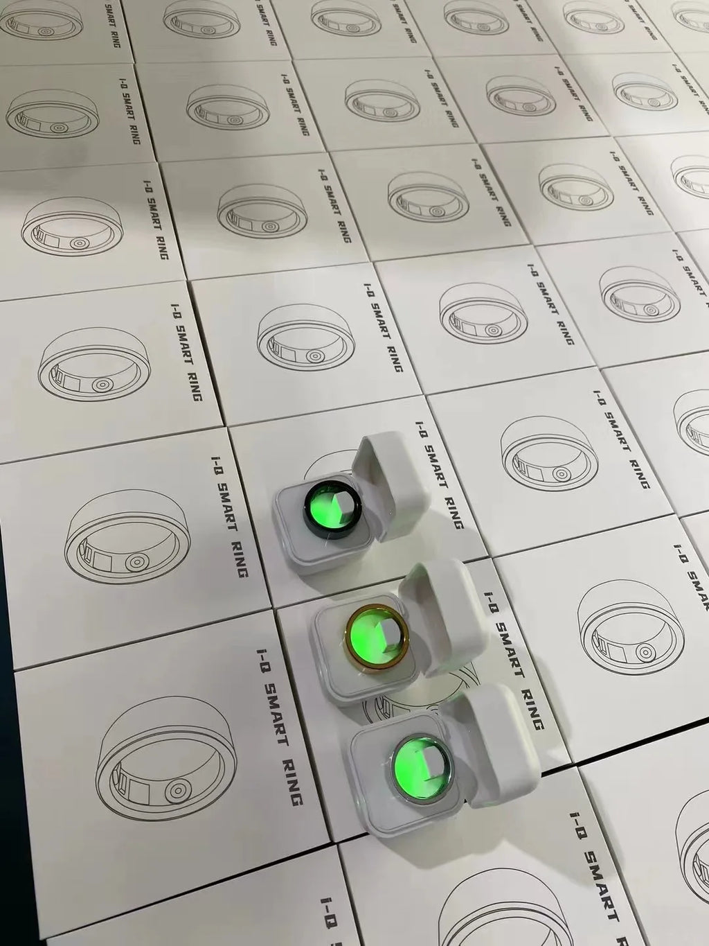 C3 Smart Ring New Product Waterproof IP68 Portable Smart Health Rings With APP for Fitness Tracker with Cable Charge Tidesmit