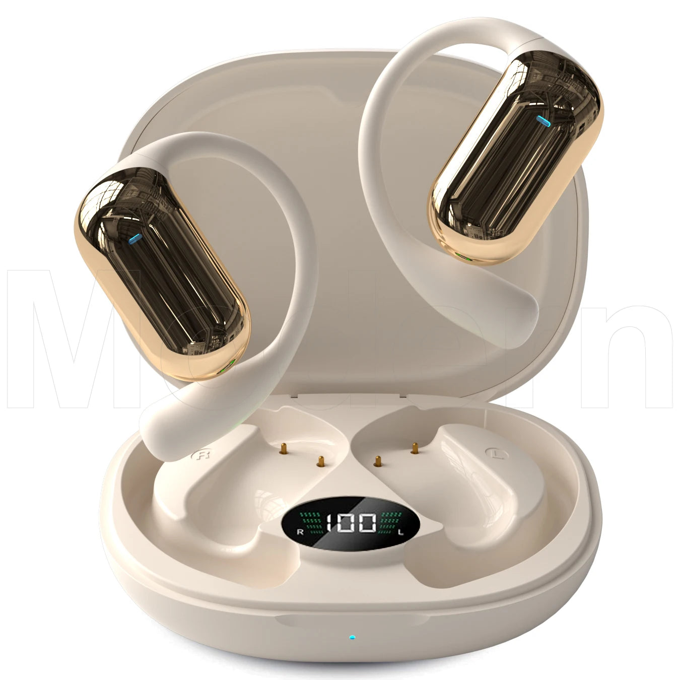 YYK-Q16S OWS Air Conduction Ear Hook Sports Earphones HIFI Sound Quality True Wireless Earbuds with 500mAh Mini Charging Case Tidesmit