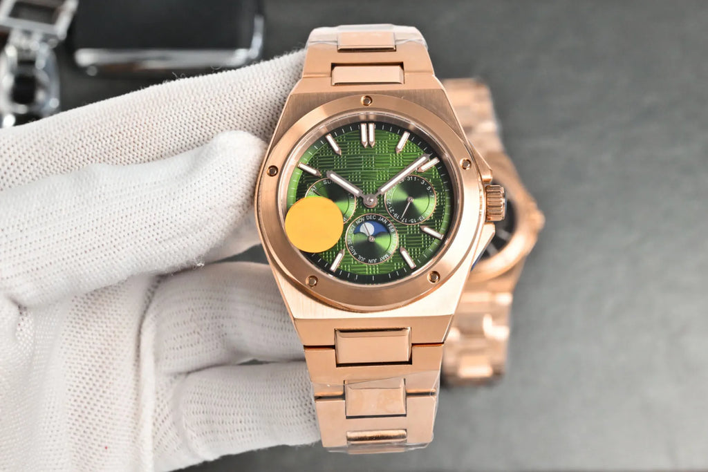 Top Quality Luxury Watch Stainless Steel case with Function Mechanical Watch for Business Use Suitable for Men Fashionable Watch