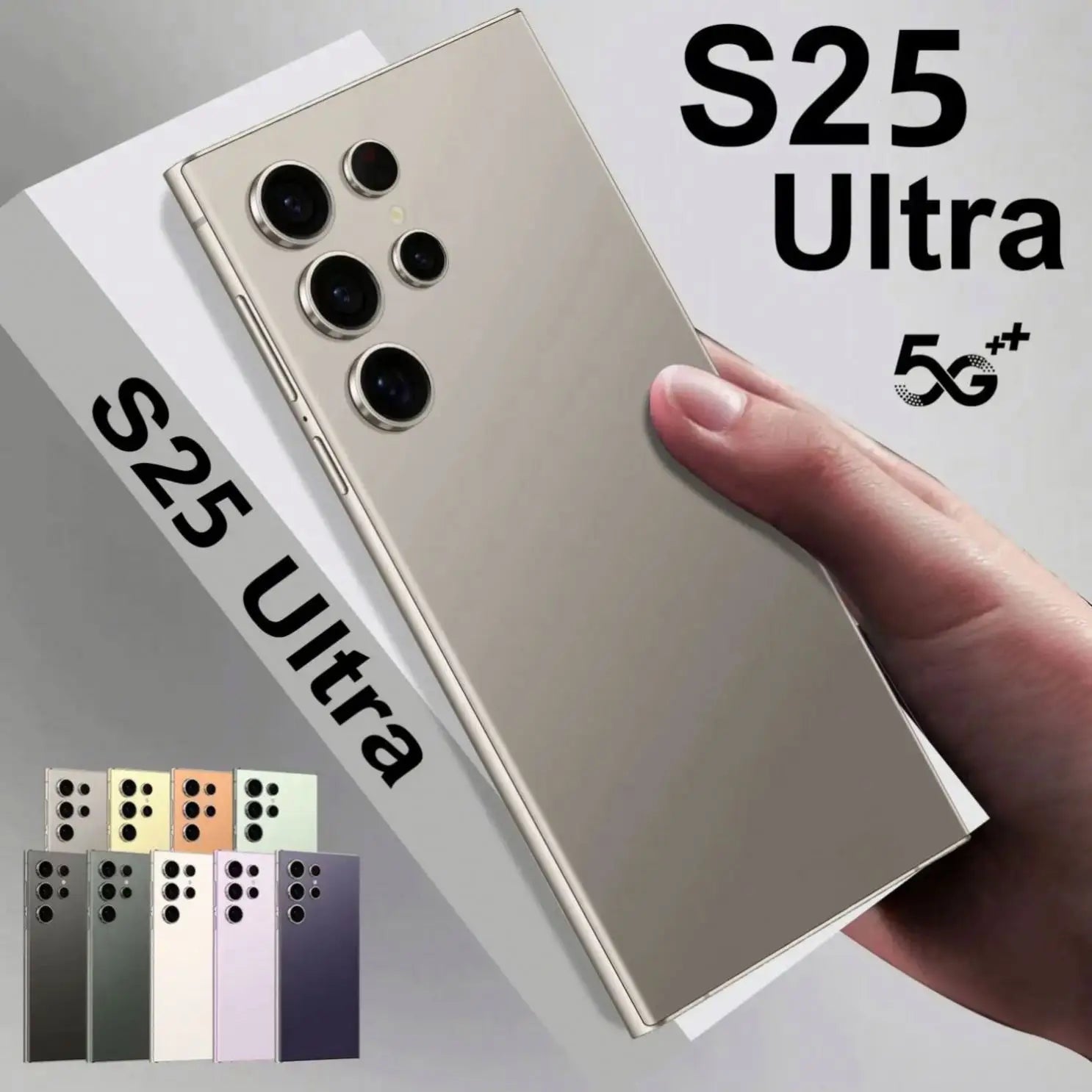 2025 S25 Ultra S21+ Pro 5G smartphone, budget-friendly pre-owned mini cell phone, gallery view 6