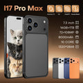 I17 Pro Max 5G Smartphone, 7.3 Inch HD, 16GB RAM, 1TB Storage Black 16g 1TB Tidesmit
