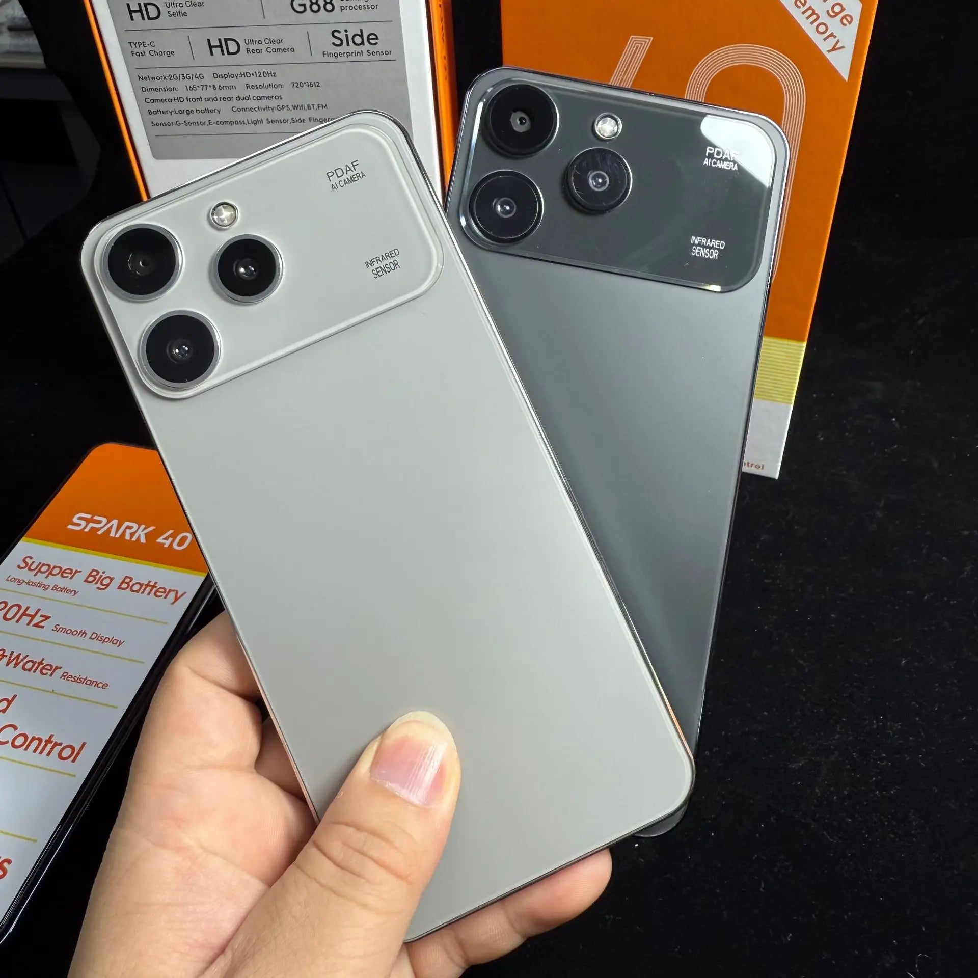 Spark 40 5G smartphone with 16GB RAM 1TB storage, 108MP camera, and fast charging, gallery view 12