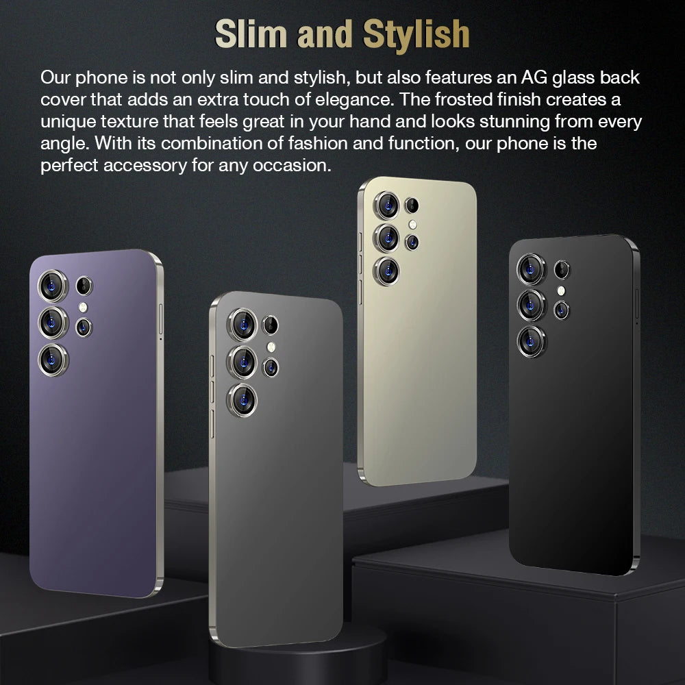 Refurbished S24 Ultra 5G CDMA Smartphone with 16GB RAM and 1TB storage for global dual SIM connectivity