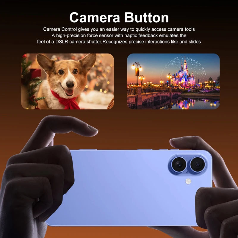 2025 New Android Low Price Unlocked I16 Plus Smart Phone Original Unlocked Celular Unlocked Mobile Phone Tidesmit