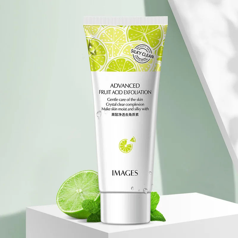 Matcha Exfoliating Face Scrub – Deep Pore Cleansing Gel 60g Scrubs Treatments 80g fruit acid Tidesmit