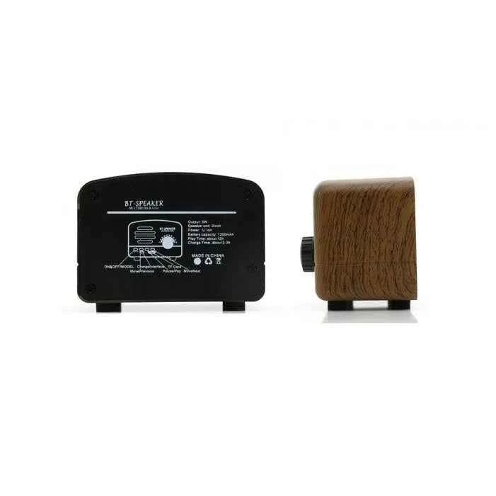 Hot Selling Portable New Retro Walnut Wooden Multimedia Mini Subwoofer Wireless Blue-tooth Music Speaker My Store