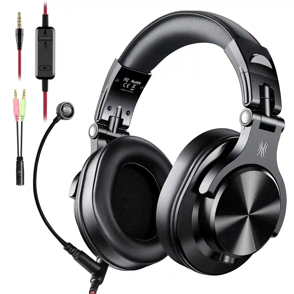 Tidesmit A71 Studio DJ Wired Headphones - Over-Ear Stereo Monitor Tidesmit