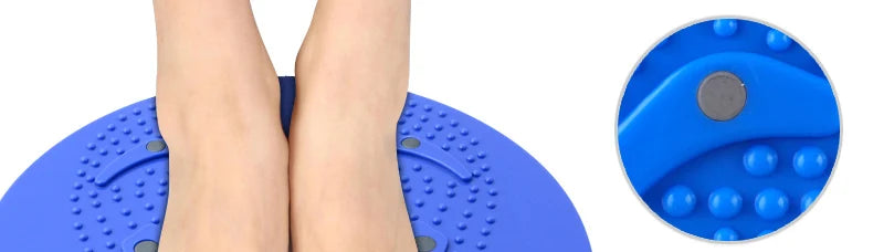 Waist Twisting Disc for Cardio Exercise and Foot Massage - Tidesmit Body Shaping Massage Equipment Tidesmit