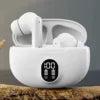 Hot Selling Multiple Function Earphones In-ear Wireless Headphones Mini High Quality Sports Earbuds White KP-B490 Tidesmit