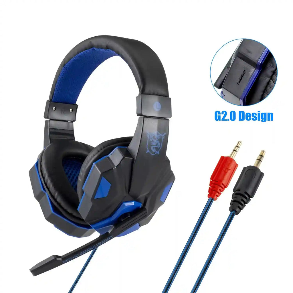 Wired Gaming Headset with Microphone - 7.1 Surround Sound for PC and PS5 Tidesmit
