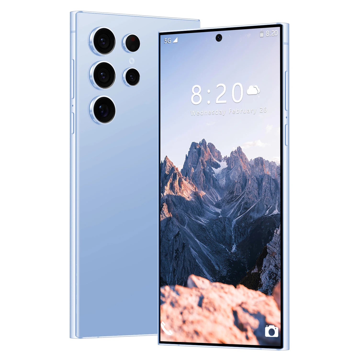 S24 Ultra Smart Phone 7-Inch Screen 16+1TB Storage Dual SIM Cheap 5G Smartphone with High-End Gaming Features Blue 16g 1TB Tidesmit