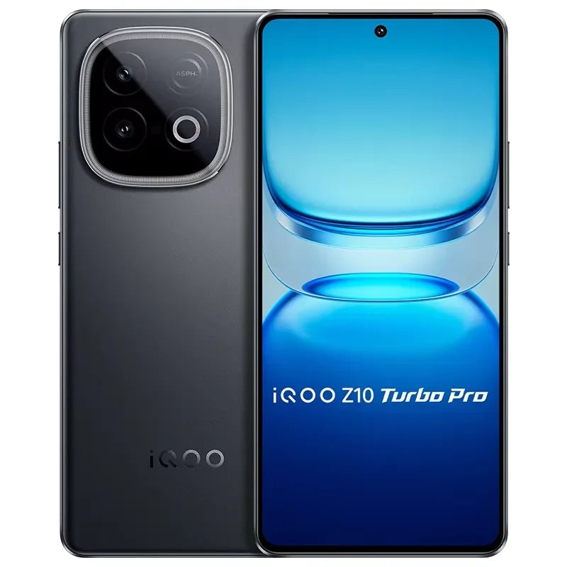 Original Vivo IQOO Z10 Turbo Pro 5G Smartphone 7000mAh 120W SuperVOOC Snapdragon 8s Gen4 6.78 Inch AMOLED 144Hz 50MP OIS OTA NFC Tidesmit