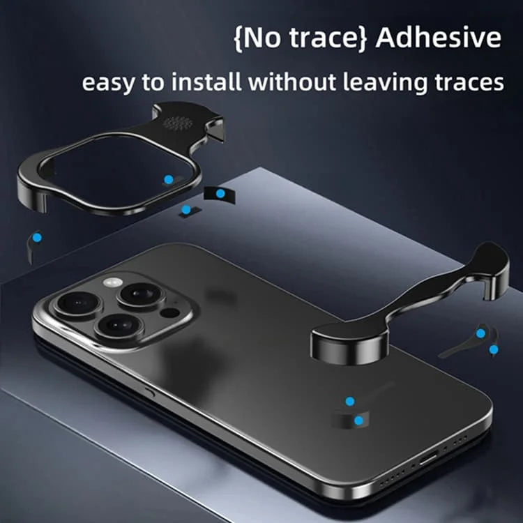 iPhone 16 Protective Shell Heat Dissipation Metal Corner Pad Screen Protector Tidesmit