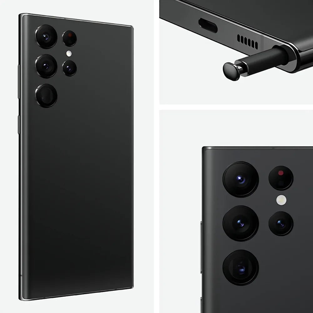 Slim Profile Note 30 Ultra 5G smartphone with 7.3 inch AMOLED display and high definition camera