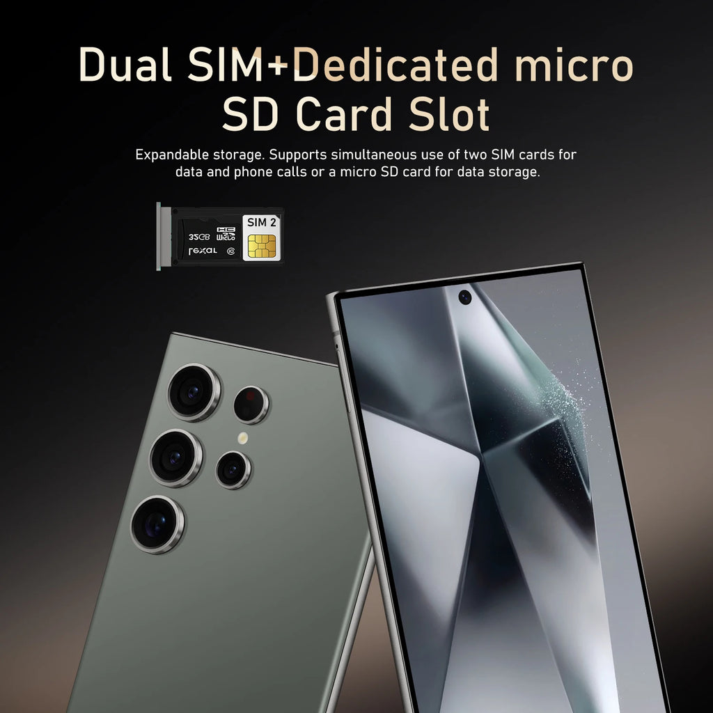 S24 Ultra 5G Smartphone 1TB 16GB RAM 7.3 Inch AMOLED Display Tidesmit