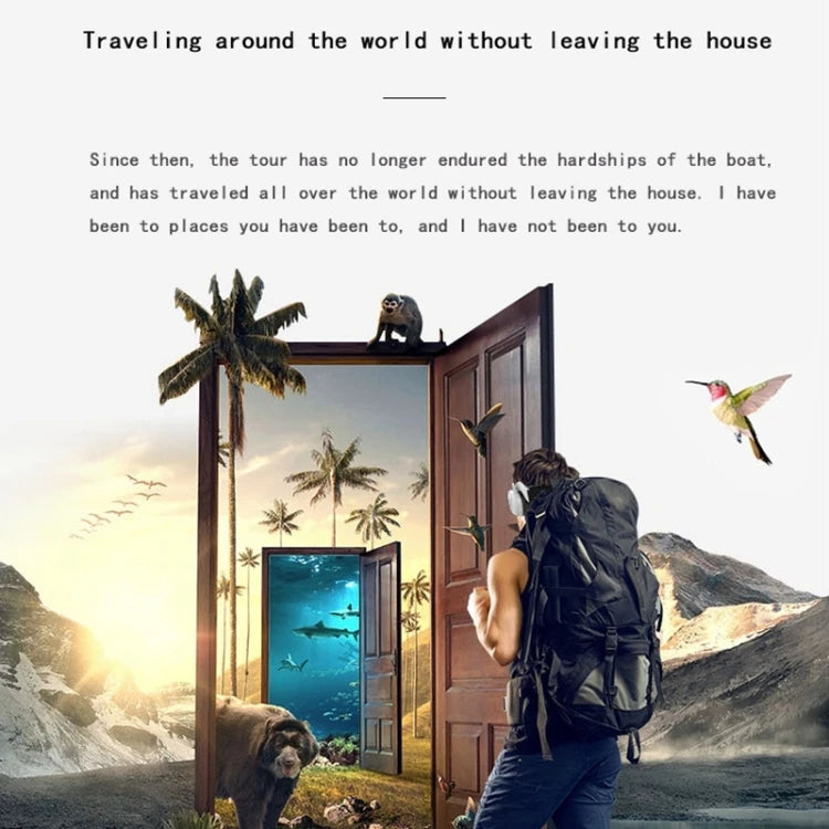 VR SHINECON G06EB Virtual Reality 3D Video Glasses Suitable for 4.7 Inch - 6.1 Inch Smartphone with HiFi Headset Tidesmit