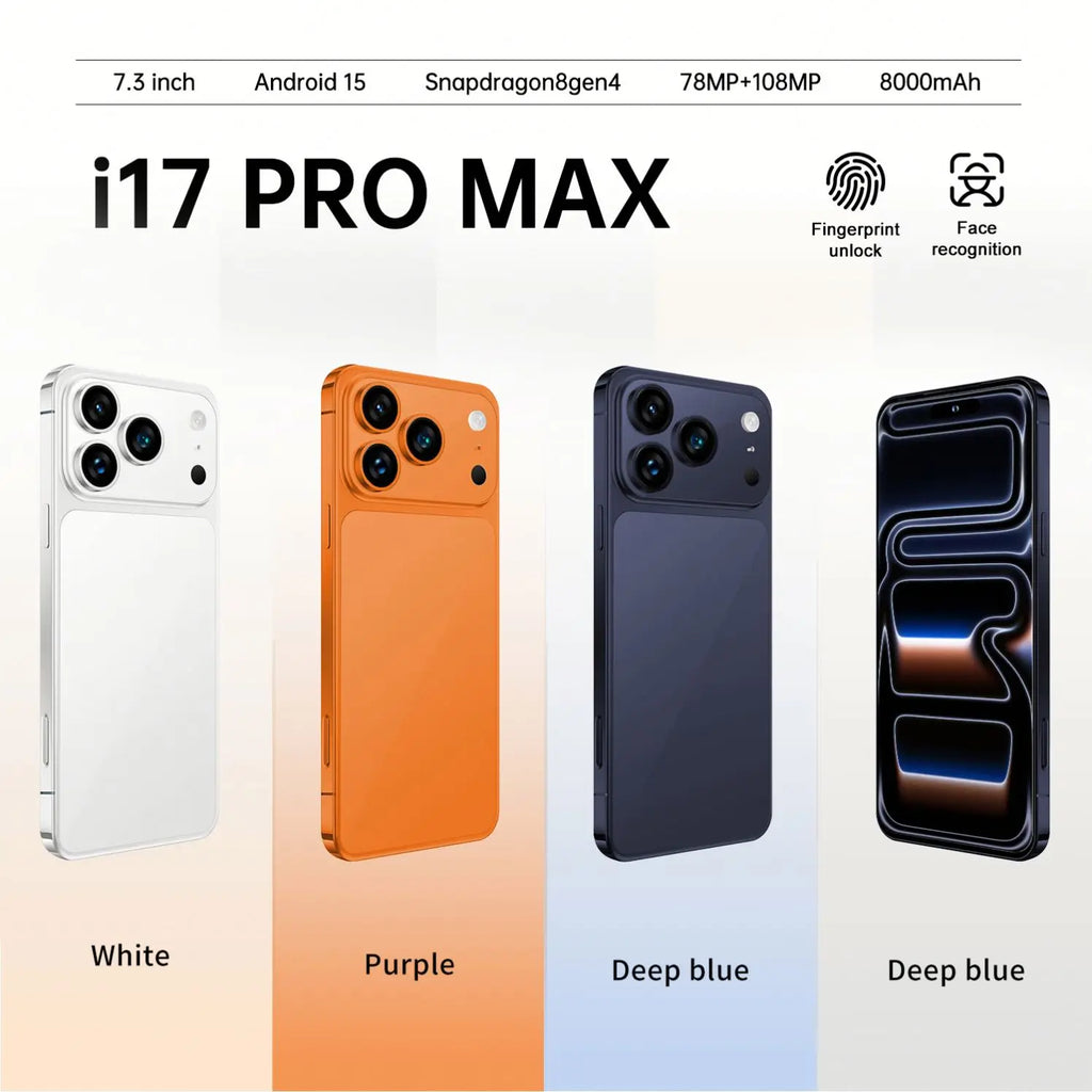 4G Smartphone 7.3 Inch AMOLED 1TB Storage - Tidesmit Essential Series Tidesmit