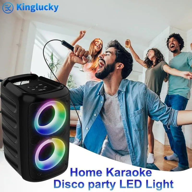 Best Selling Kinglucky Bluetooth Speaker HY-3317 Wireless Speaker High Power US Local Store Home Karaoke Wireless Speaker My Store
