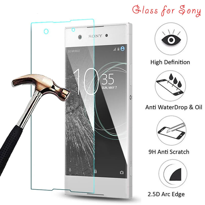Phone Glass for Sony XZ2 XZ2 Compact Premium XZ3 Screen Protector Tempered Glass for Sony XZ Premium XZS XZ1 Compact AE Tidesmit