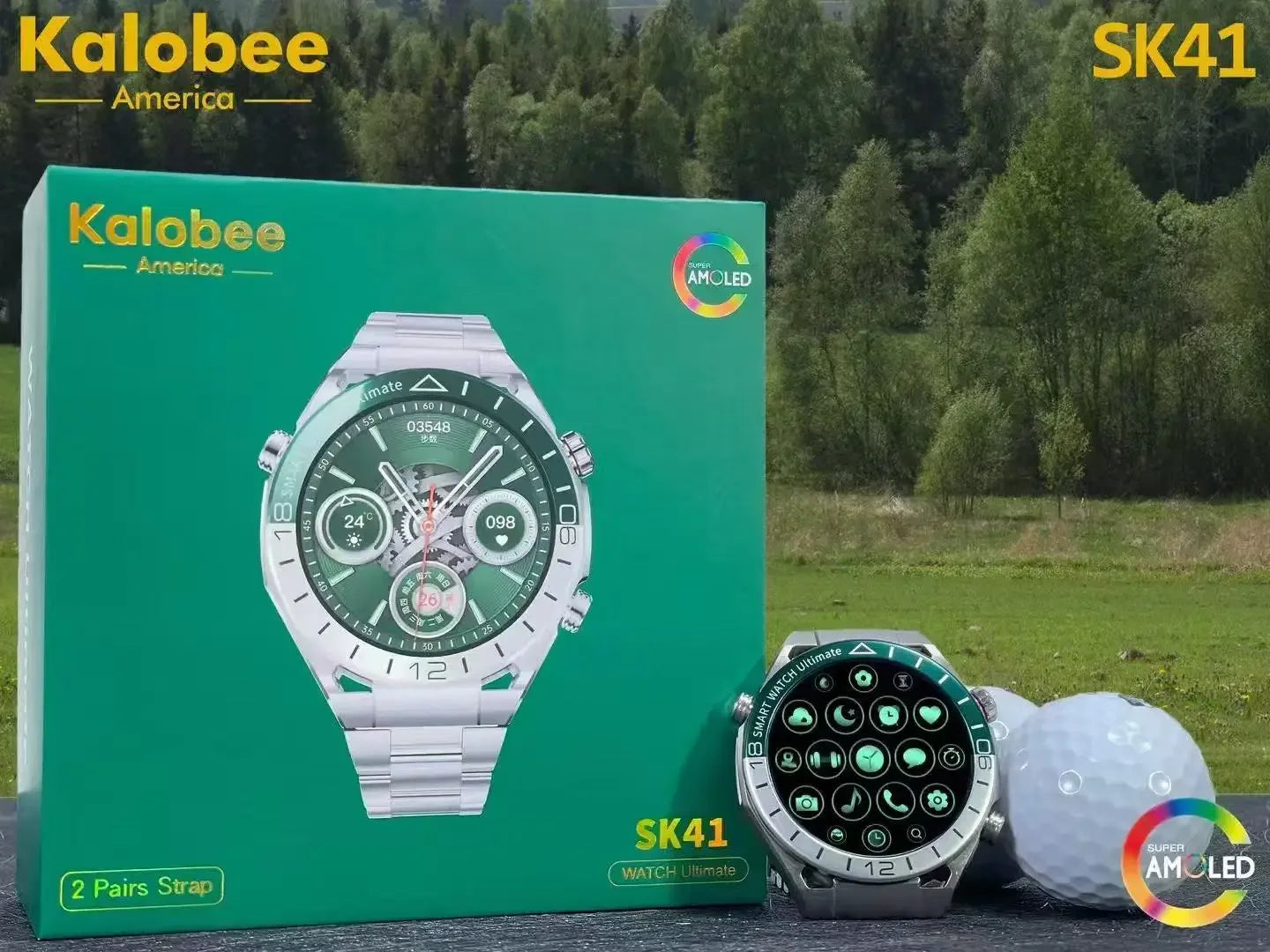 Newest Smartwatch BT Call Health Monitoring Ips Screen Waterproof Reloj inteligente Fitness Tracker Smart Watch SK41 for Men - Tidesmit