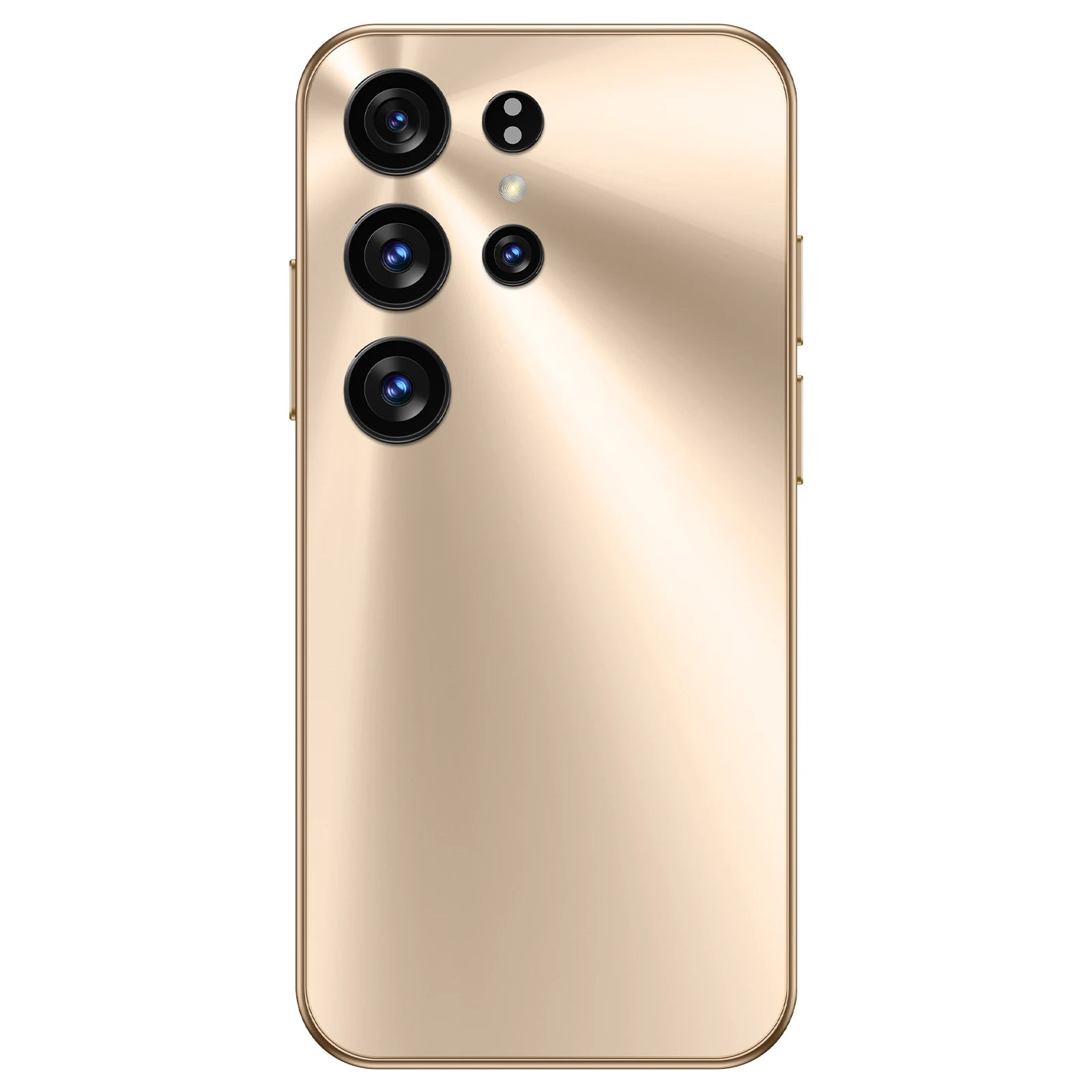 Mini 4G Smartphone: 4-Inch Compact Android with 4GB RAM - Gray Gold 4 G 64 GB Tidesmit