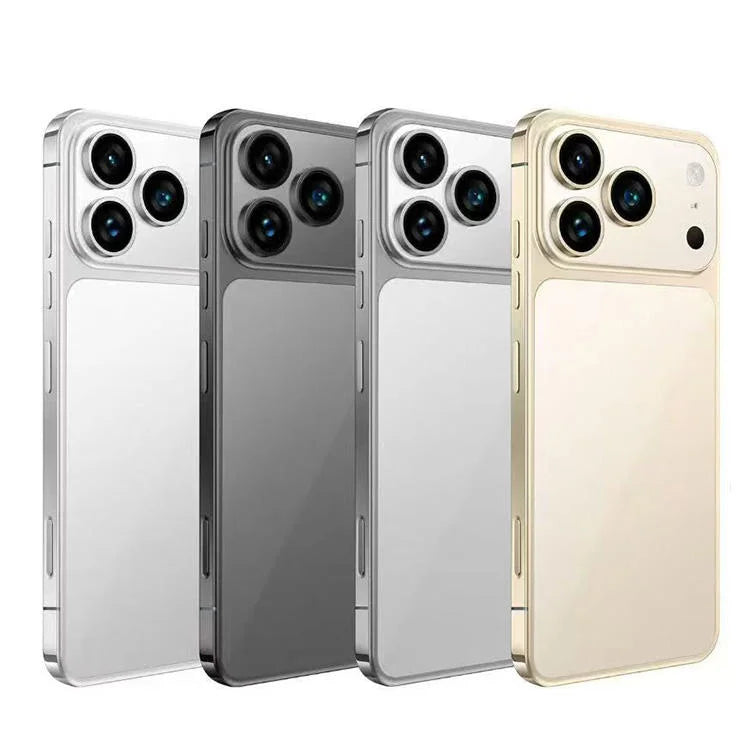 2025 17 Pro Max 5G Smartphone with 6.9 inch HD display 108MP camera and 1TB storage showing side profile view