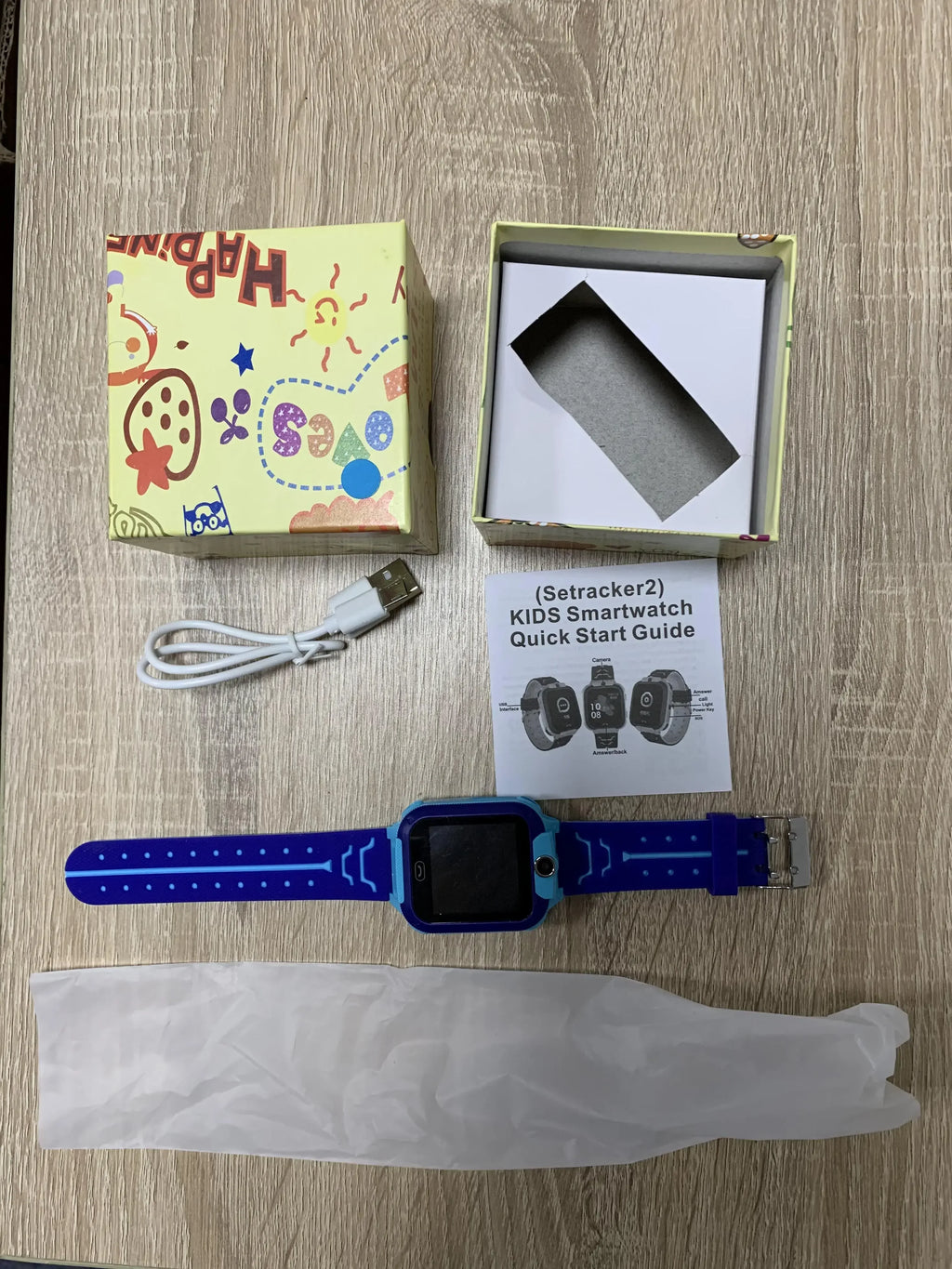 Q12 Kids Watch 1.44 Inch LBS Positioning IP67 Anti-lost Smart Watch Tracker SOS SIM Call GSM SIM Xmas Gifts for Child Kids Q12 - Tidesmit