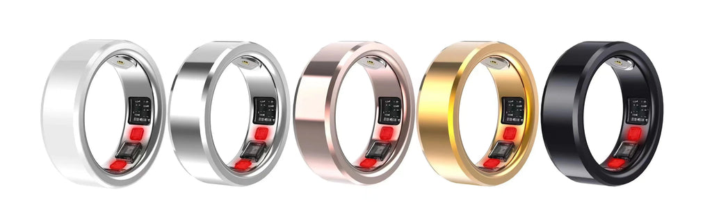 2024 Smart Ring Remote Control Sleep Monitoring Smart Rings for Sleep Tracker Thermometer Health Tracker with Cable Charge Tidesmit