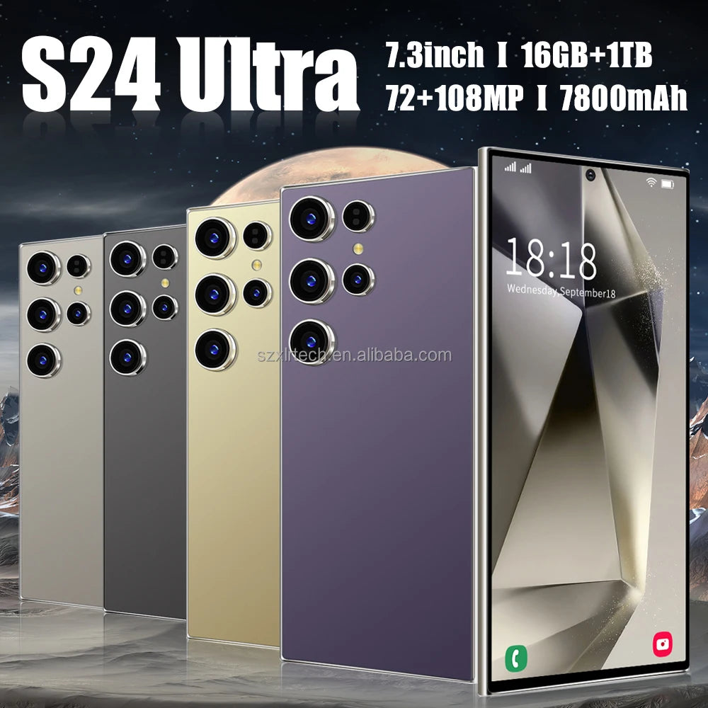 5G Smartphone 16GB RAM 1TB Storage - AMOLED Display & Dual SIM Tidesmit