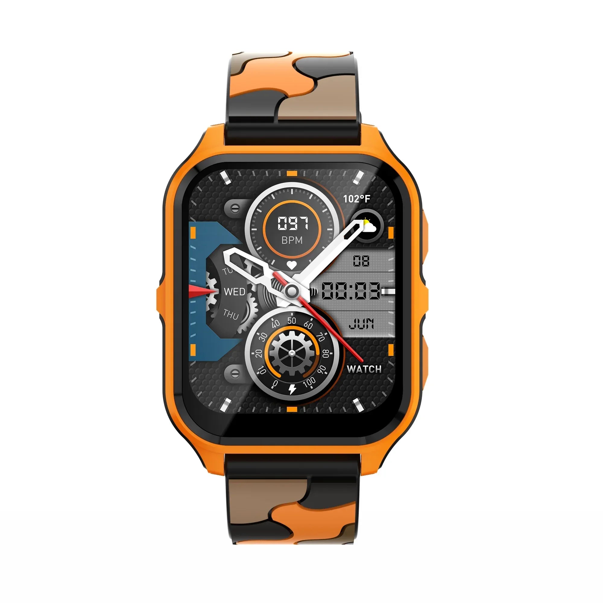 GAOKE Hot Selling P73 Smart Watch 2024 3ATM Waterproof IP68 Sport Outdoor Montre Connecte Smart Watch Fitness tracker - Tidesmit