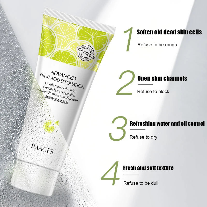 Matcha Exfoliating Face Scrub – Deep Pore Cleansing Gel 60g Scrubs Treatments Tidesmit