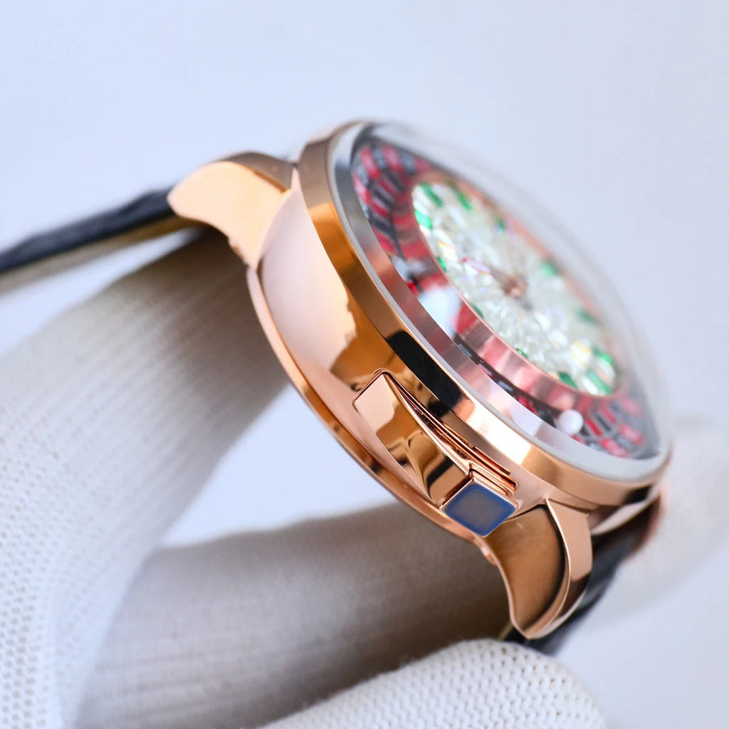High Quality Luxury Watches with diamond Detailed Dials Precise Timing Mechanical Watches Suitable for Casual Wear Men's Watches