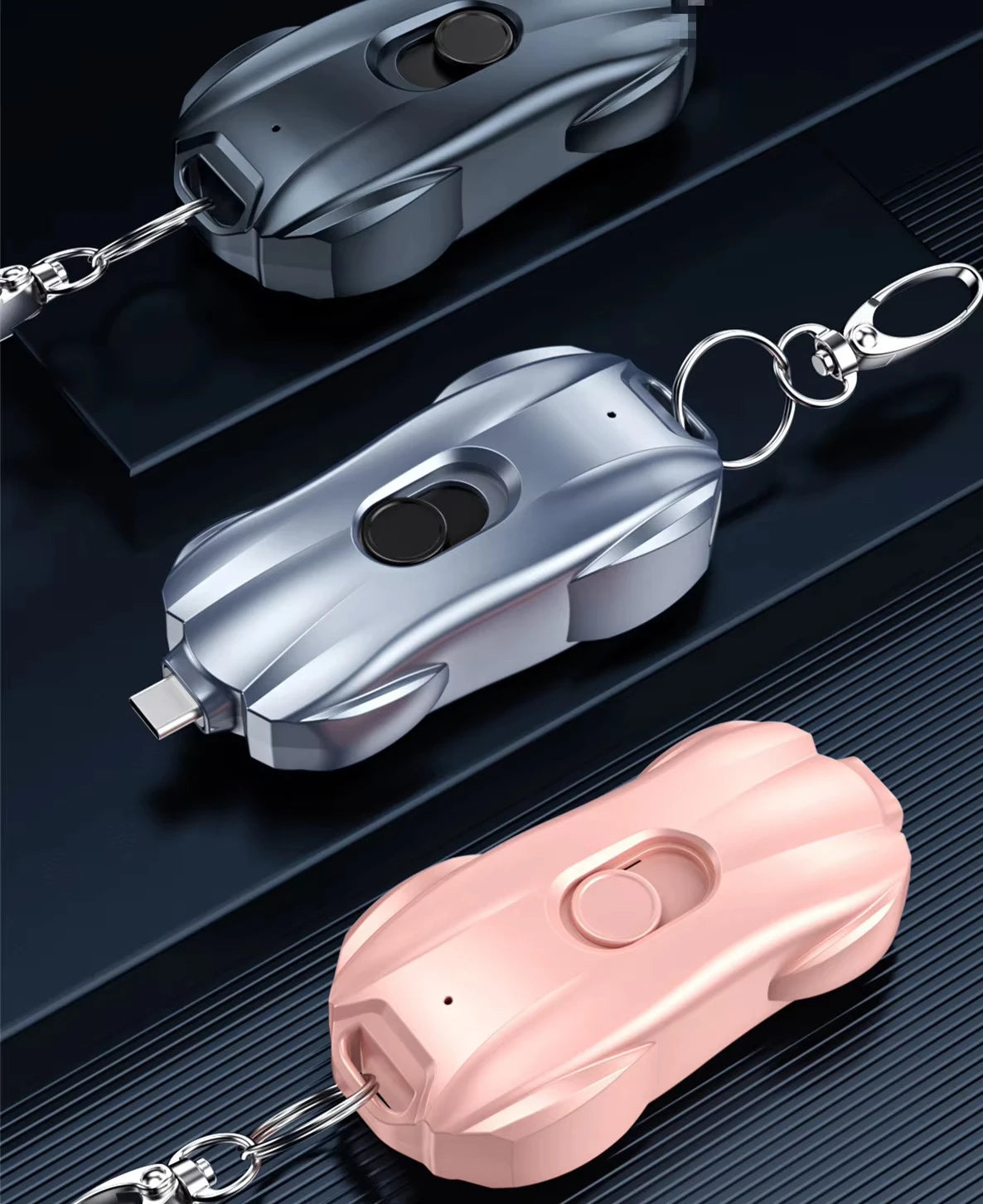 Portable Mini Battery Supply Keychain Portable Charger Mini Portable Power Bank Key Chain for Outdoor Emergency Tidesmit