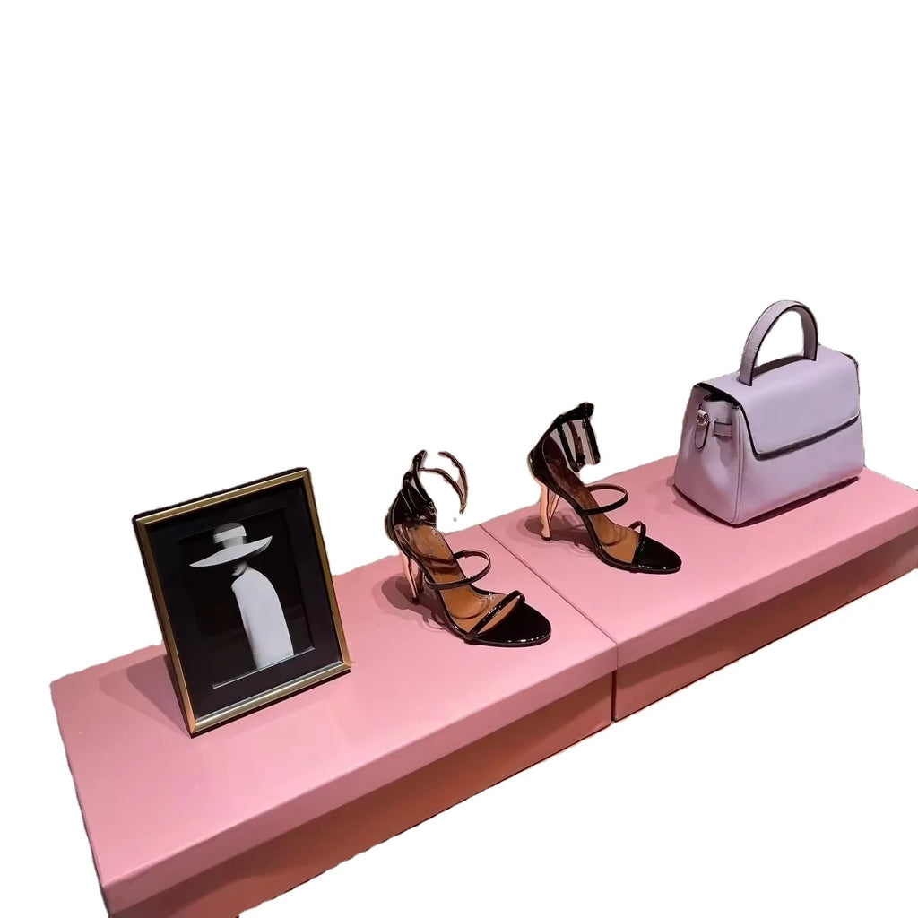 Luxury Shoes Highest Quality Famous Brand 2025 Fashion Show New Metal Plating Polishing Shaped Heel Outdoor Spring Summer for