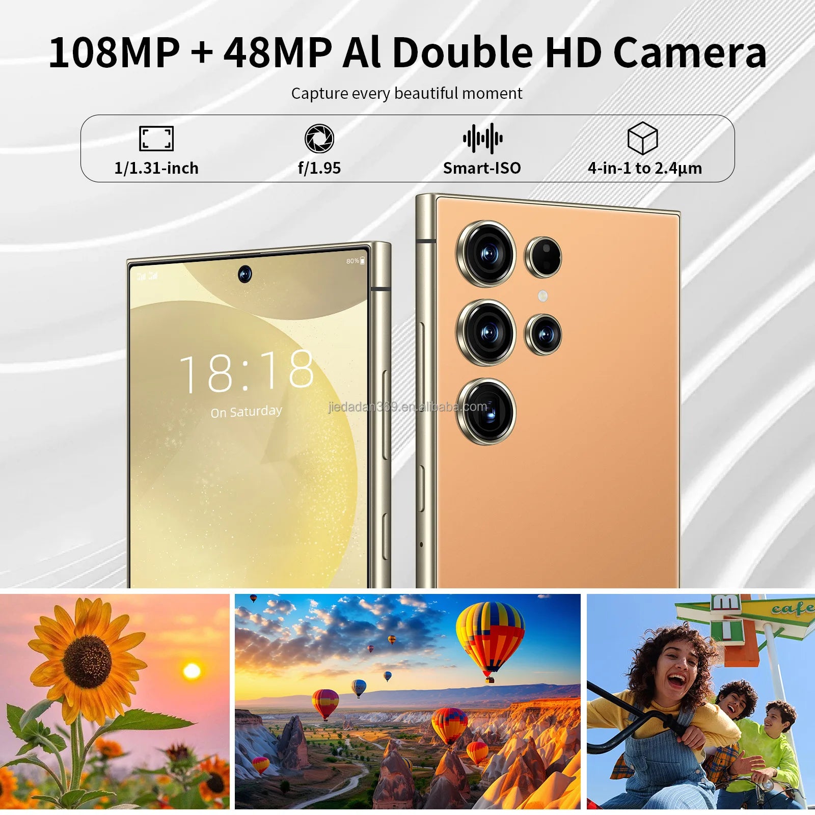 Value Deal S25 Smart Phone Original 7.3-inch Large Screen 16+1TB Storage Cross-border Tidesmit