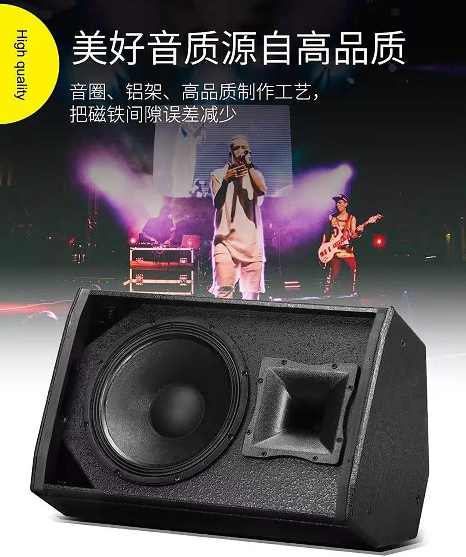 GAS-260 New Design Professional Audio Speaker 12 Inch 800W Karaoke Speaker Good Quality for Conference Speech Stage Performance My Store