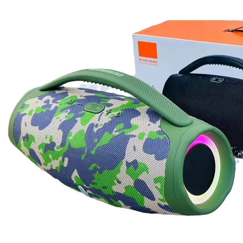 40W Super Boombox3 Pro LED Portable Wireless for Blue-tooth Speaker Waterproof Column Outdoor Music Player Big Boombox 3 Battery My Store