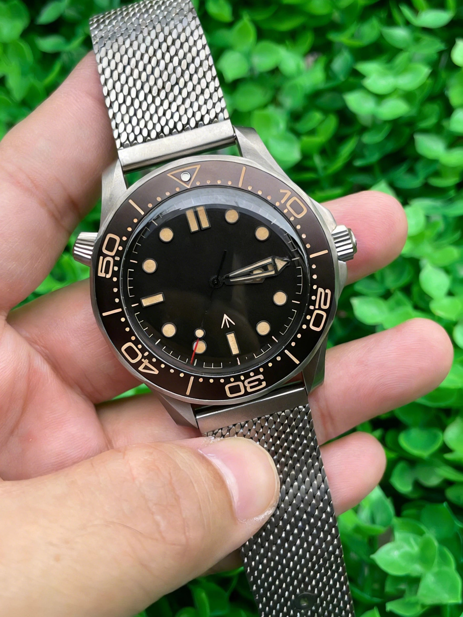 Wholesale Price VS Factory James Bond 007 Watch Super VSF 8806 Movement 42mm Titanium Men's Wristwatch Luxury Luminous Watch