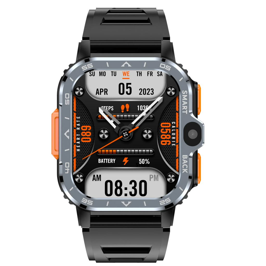 PGD 4G Android Smart Phone Watch RAM 2GB ROM 16GB SIM Card Dual Camera WiFi GPS Waterproof Smartwatch - Tidesmit