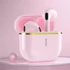 X85 TWS for BT Earbuds Semi-In-Ear Wireless Non-Noise Cancelling Earbuds LED Battery Long Standby for Gaming E-Sports portable Pink X85 Tidesmit
