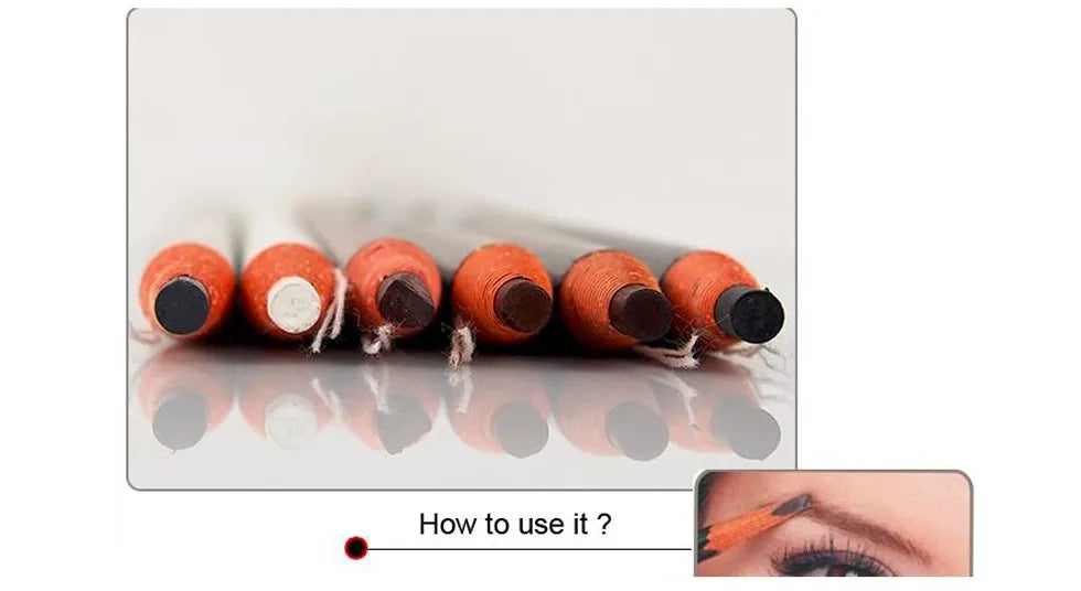 Microblading Eyebrow Pencil Waterproof Peel-Off Semi-Permanent Pen Permanent Makeup Machines Tidesmit